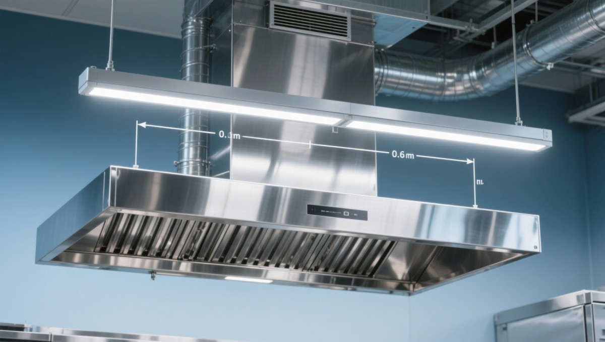 Do interior design services impact HVAC performance and energy-saving lighting integration in commercial kitchens?