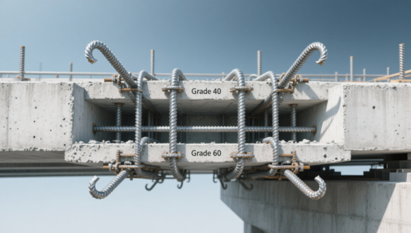 What Happens If You Substitute Grade 40 Steel Rebar for Construction With Grade 60 in a Bridge Deck Design?