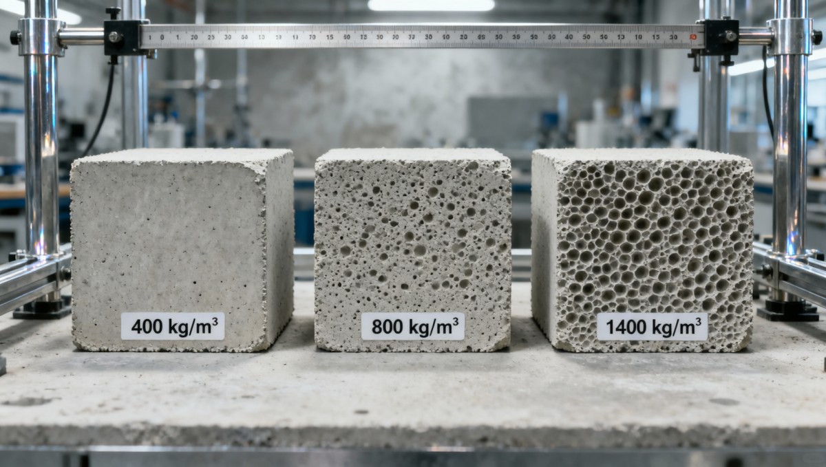 Lightweight Cellular Concrete Density Ranges and Their Impact on Structural Load Calculations Lightweight Cellular Concrete Density Ranges and Their Impact on Structural Load Calculations