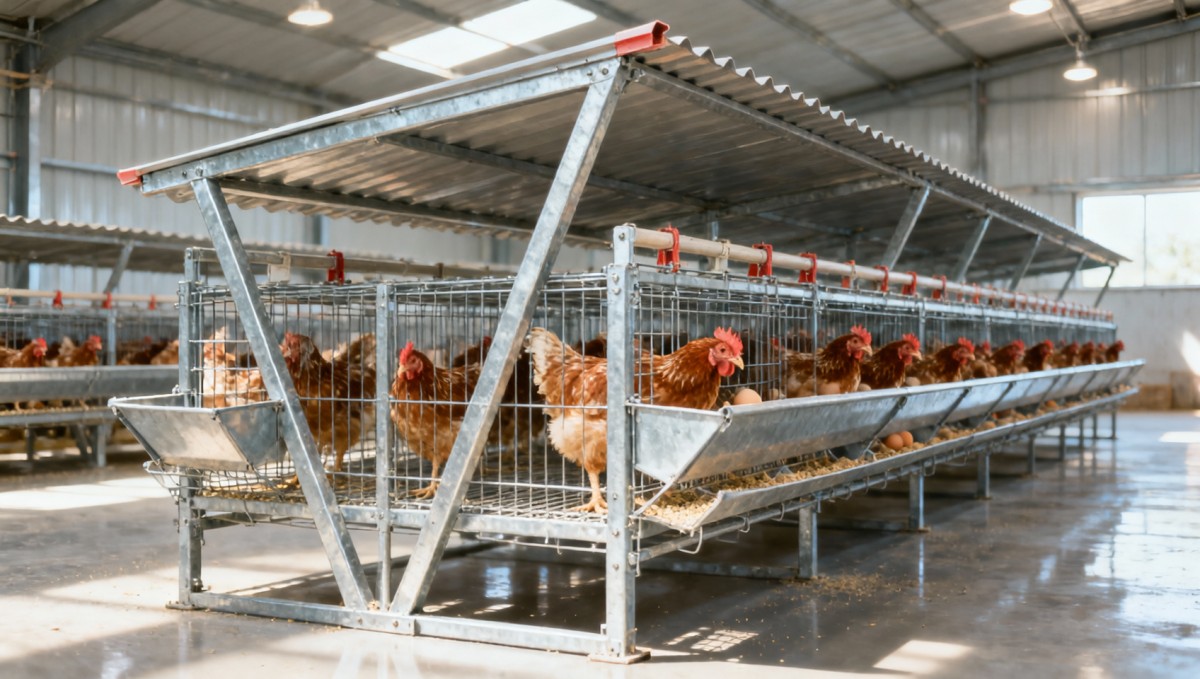 How to choose the right 100–10000 layers A type manual battery cage for small-scale poultry farms