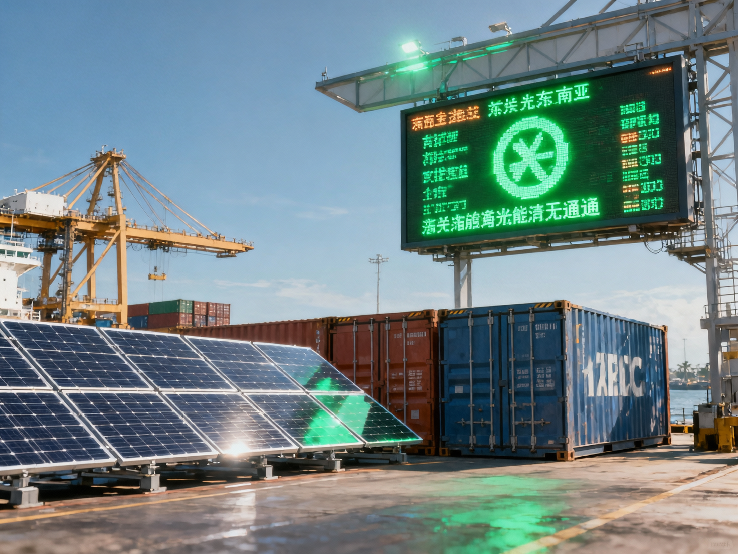 RCEP Members Launch 'Green Origin Digital Mutual Recognition Platform', Cutting China's PV Module Export Clearance Time to Under 48 Hours in Southeast Asia