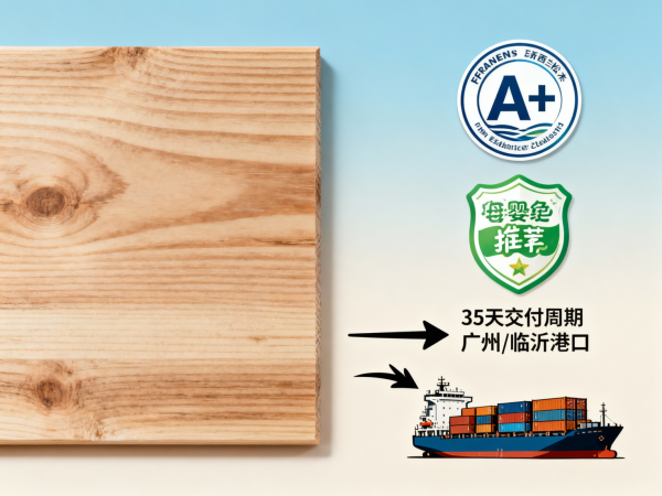Zhejiang Qiannianzhou's ENF-Grade New Zealand Pine Board Achieves French A+ and Child Safety Certifications, Becomes Preferred Base Material for European Nursery Custom Cabinets with Stable 35-Day Delivery