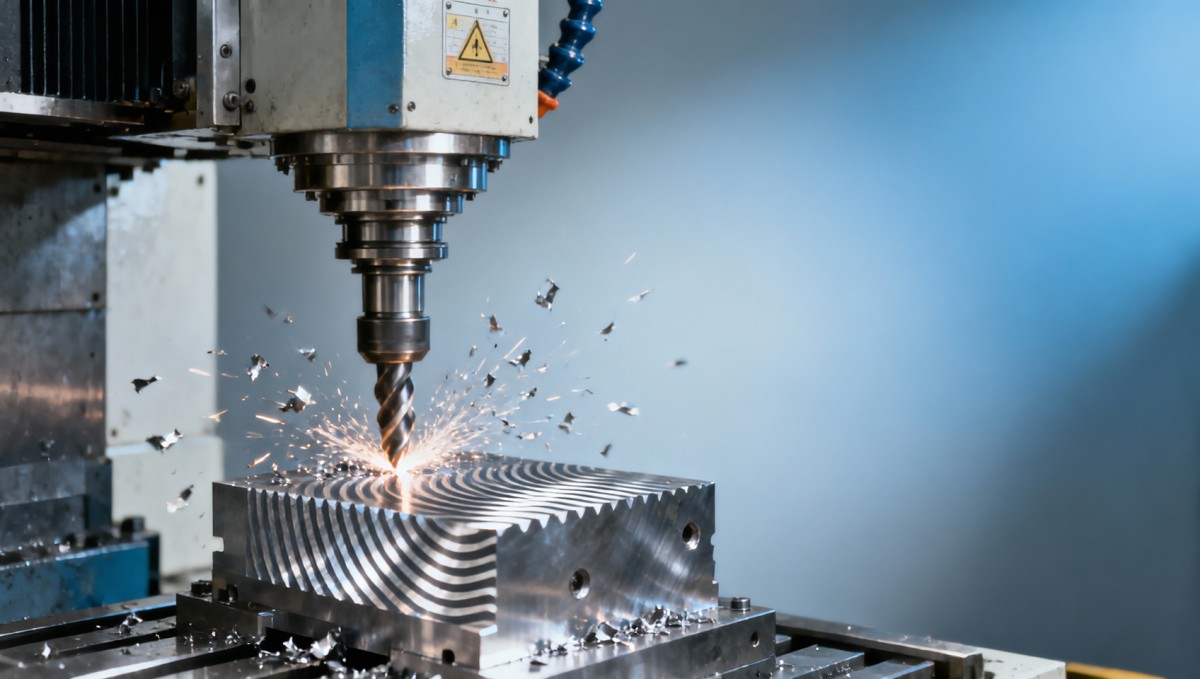 Milling process chatter marks — is your feed rate hiding a toolpath flaw?