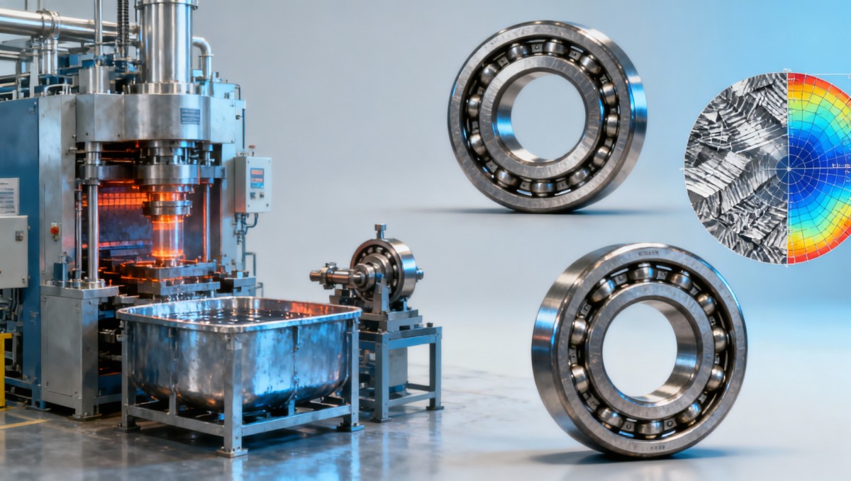 Bearings manufacturers with in-house heat treatment — does it reduce failure rates?