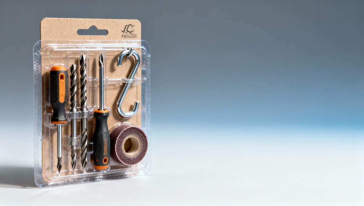 DIY supplies packaging waste — why blister packs still outperform eco alternatives on shelf impact