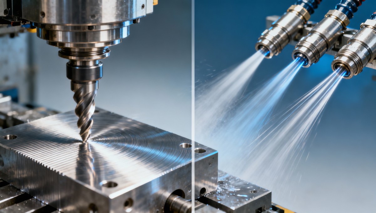 Milling process surface finish inconsistencies — how coolant delivery method changes Ra values more than tool grade