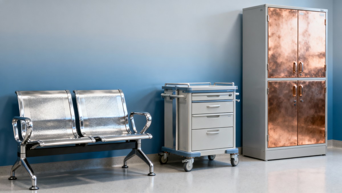 Hospital furniture with antimicrobial surfaces: Do they pass ASTM E2149 under real-use conditions?