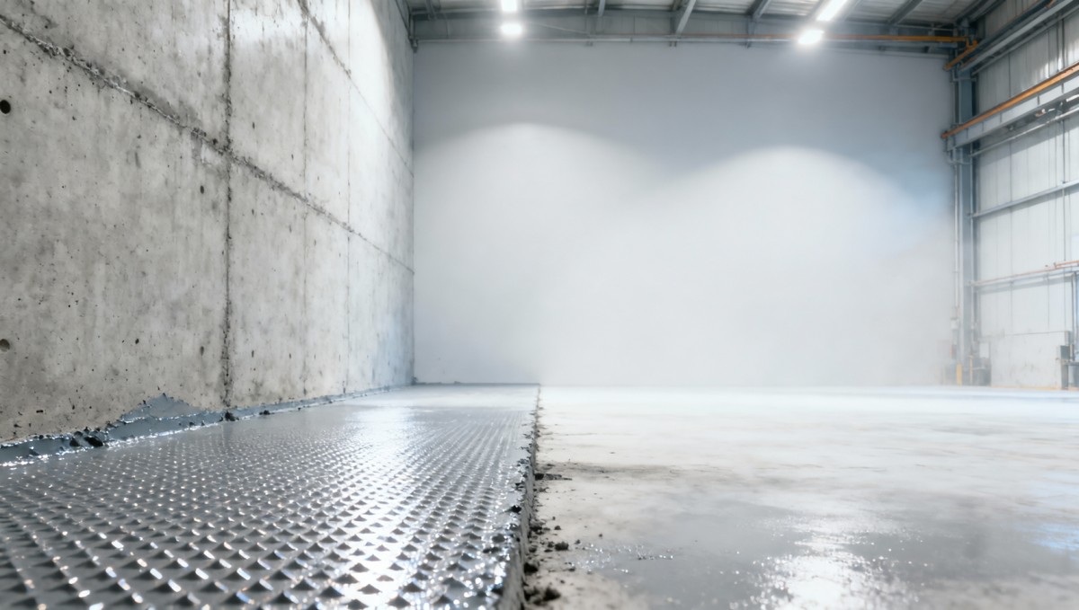 Self-leveling concrete compound cracking on large floors: humidity or substrate prep?