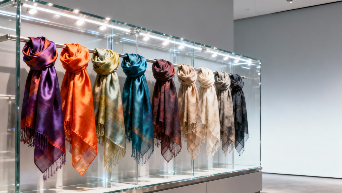 Scarves and wraps color fading in UV-exposed retail displays—what UV inhibitors actually work?