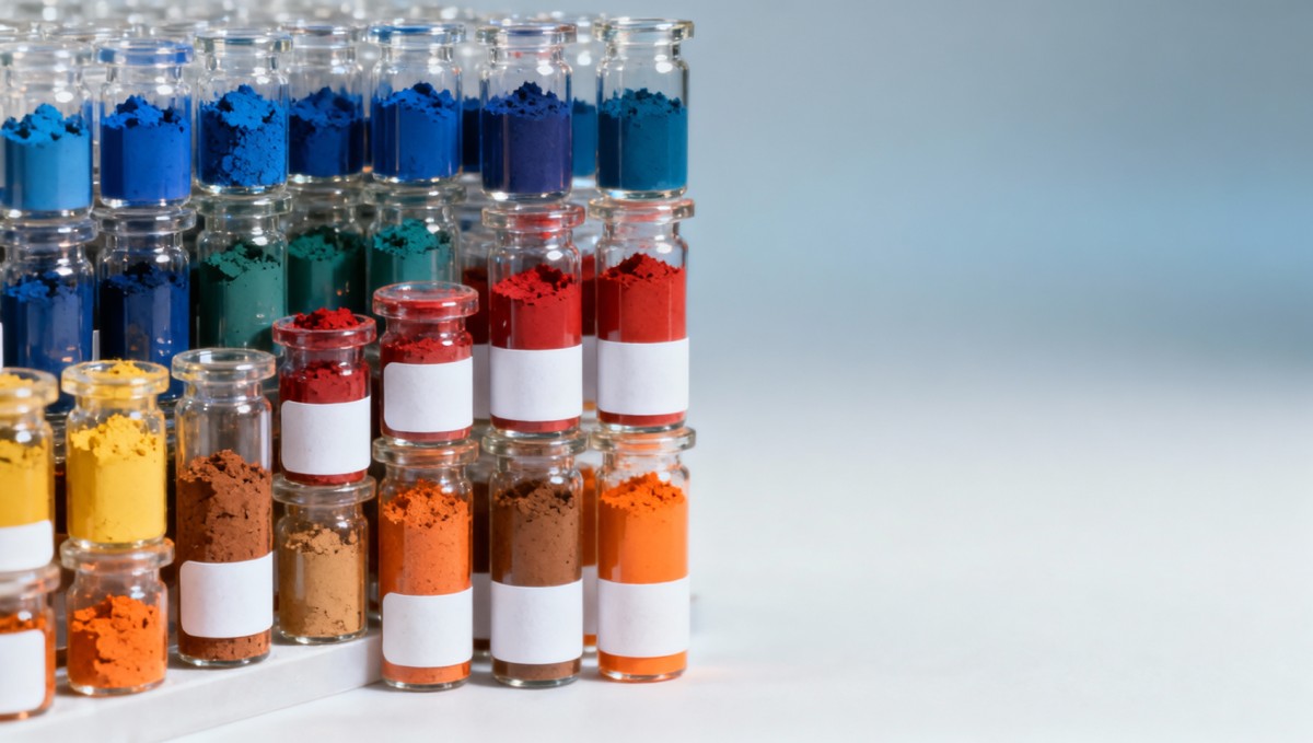 Pigments and dyes fade differently under UV vs