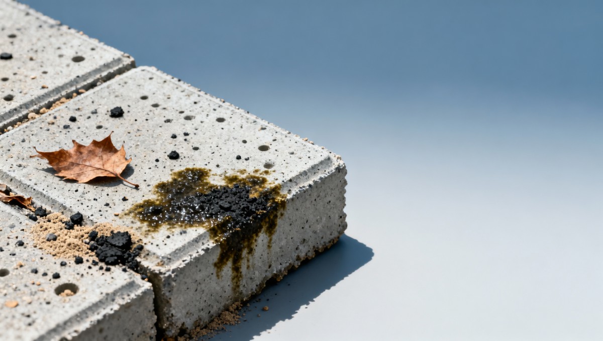 Permeable concrete pavers clog faster in urban runoff than lab tests suggest