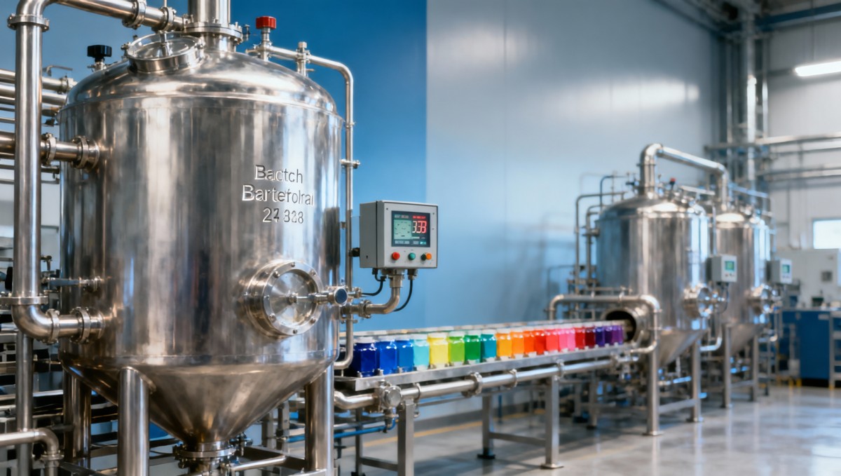 Pigments and dyes batch variation affects color consistency more than pigment loading