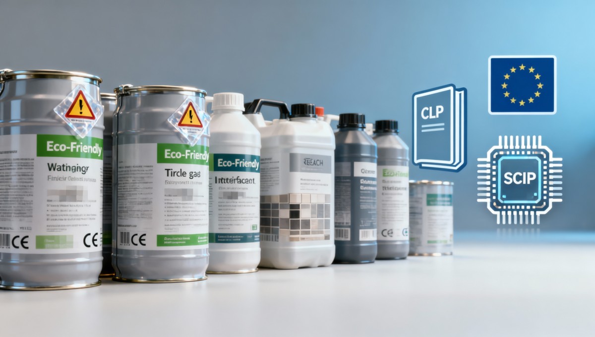 Construction chemicals labeled 'eco-friendly' but still restricted in EU markets