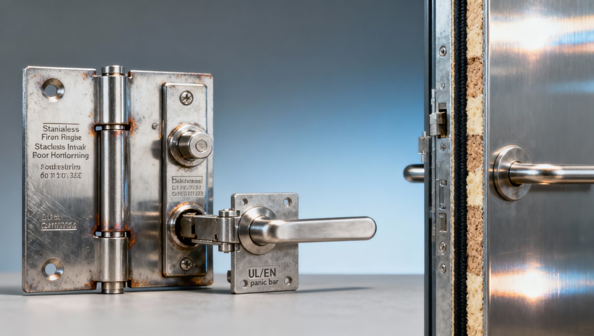 Architectural hardware fire-rating claims that don’t hold up under testing