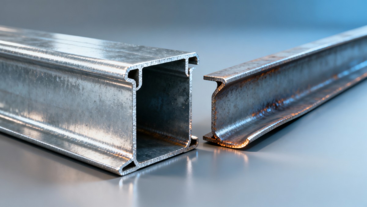 Galvanized C channel steel warping during on-site welding — is material grade the real culprit?