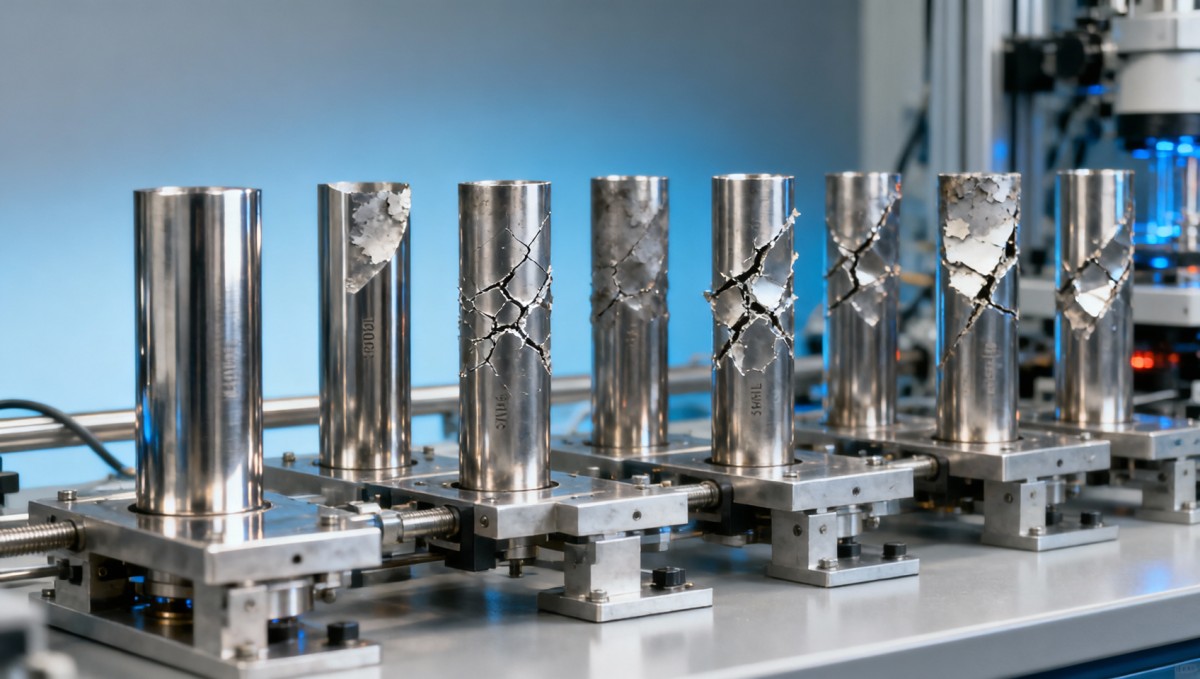 Surface treatment for stainless steel that fails under cyclic thermal stress