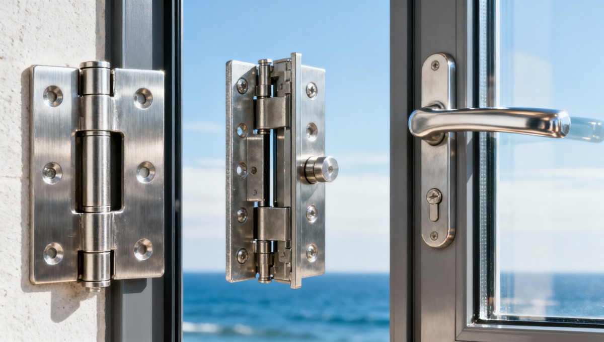 Architectural hardware corrosion rates in coastal commercial buildings