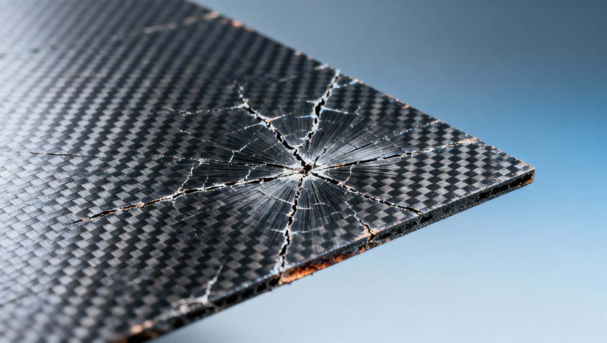 Carbon fiber parts that crack under thermal cycling—what causes it?