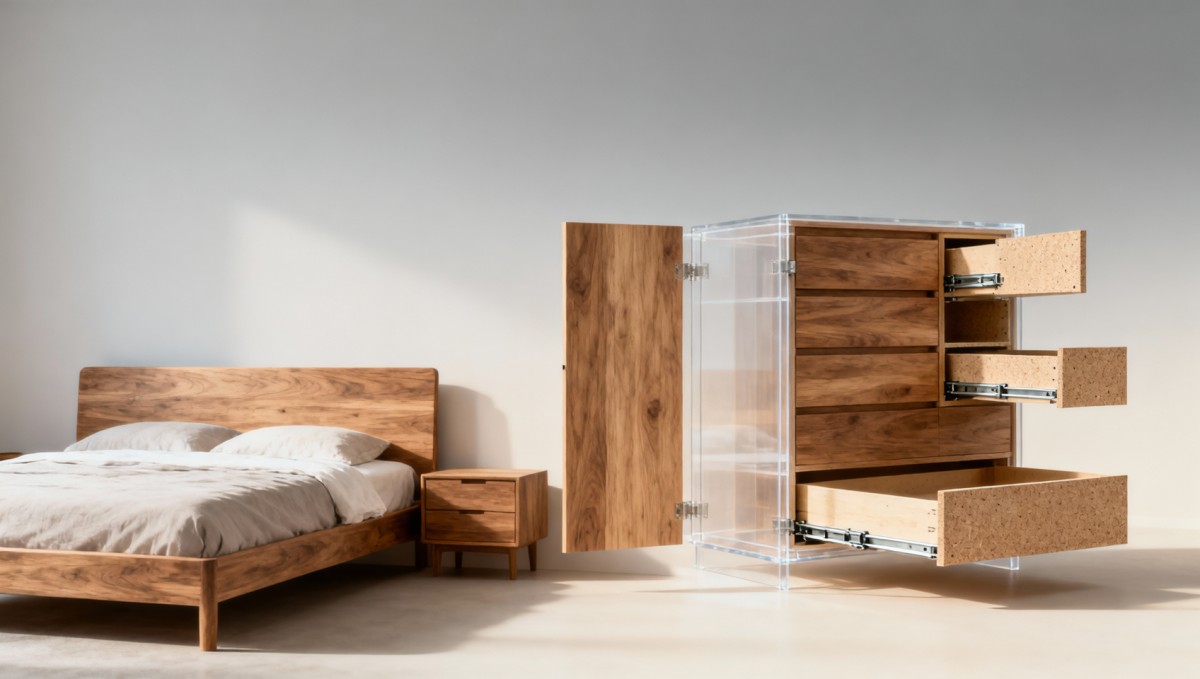 Bedroom sets marketed as 'solid wood'—but what’s really in the drawer boxes?