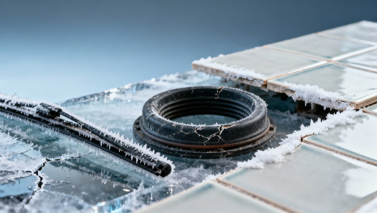 Wiper blade performance drops sharply below -5°C—even premium brands