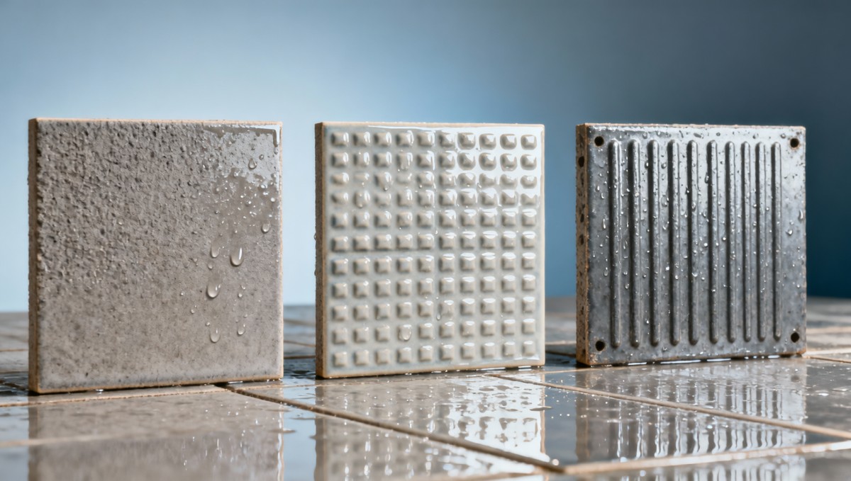 Ceramic tiles marketed as ‘non-slip’—but do they meet real-world wet conditions?