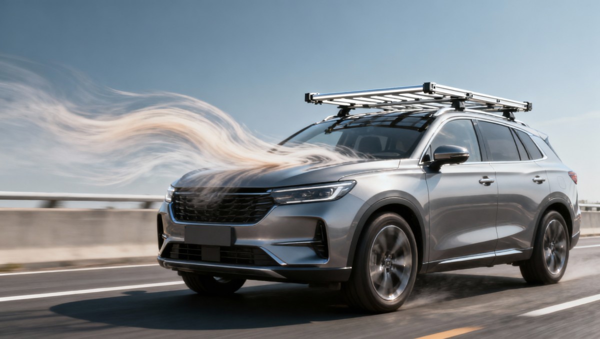 Roof rack wind noise starts earlier than expected—here’s where it originates
