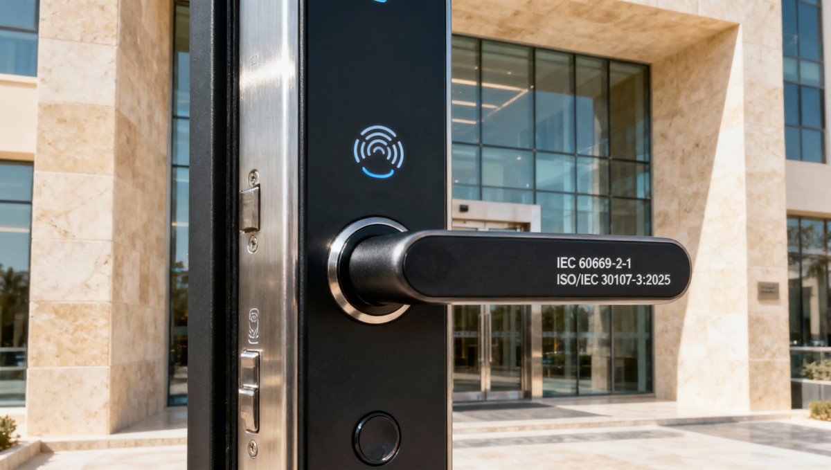 SASO New Rule: Smart Locks for Saudi Import Must Meet IEC 60669-2-1 + Biometric Encryption from Oct 2026