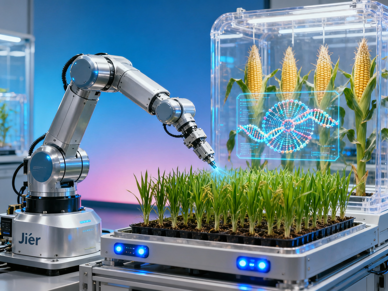 World's First Intelligent Breeding Robot 'Ji'er' to Debut in Hainan, Supporting Whole-Genome Selection Breeding for Rice and Corn
