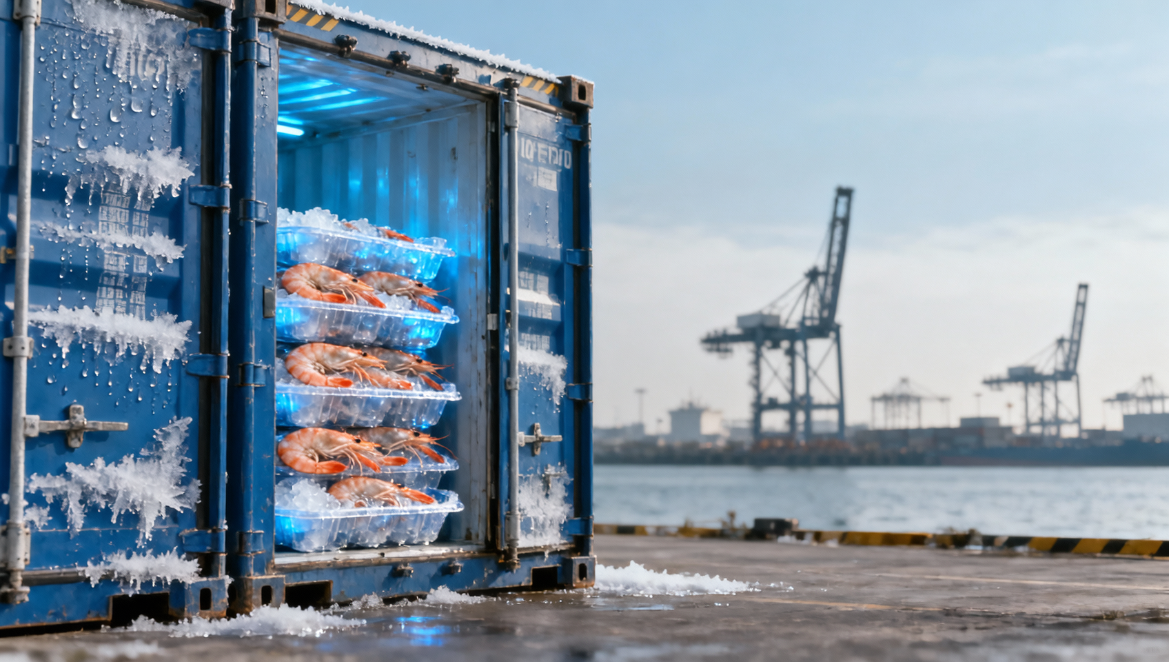 Shrimp export volumes dropped 12% in March — what changed at major Asian ports?