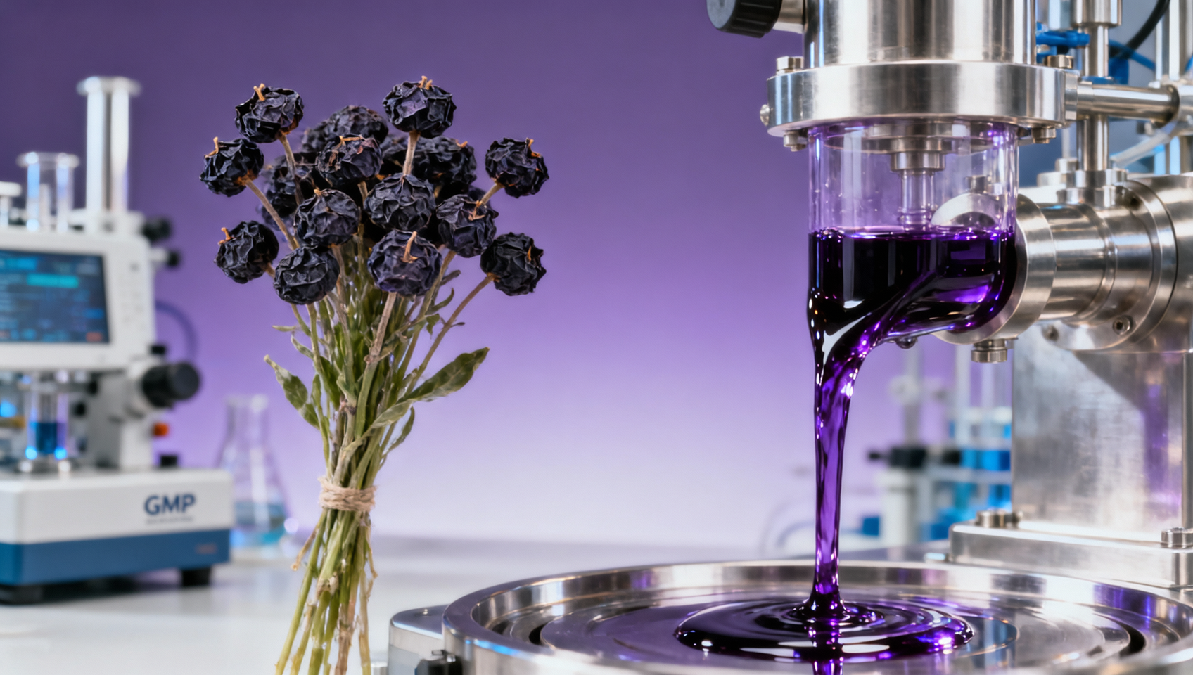 Qinghai Goji Berry Deep Processing Accelerates: Black Goji Berry Anthocyanin Extraction Project Launches, Targeting High-End Health Supplement Imports in Middle East and Southeast Asia