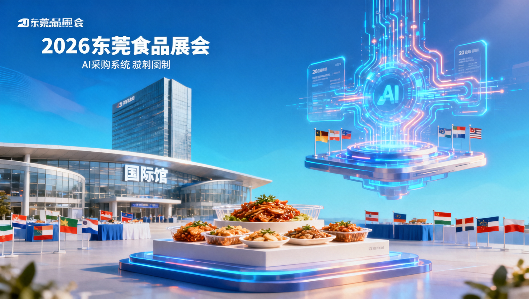 2026 Dongguan Food Expo & Pre-Made Food Expo Opens on April 10, Featuring International Cooperation Pavilion and AI Procurement Matching System