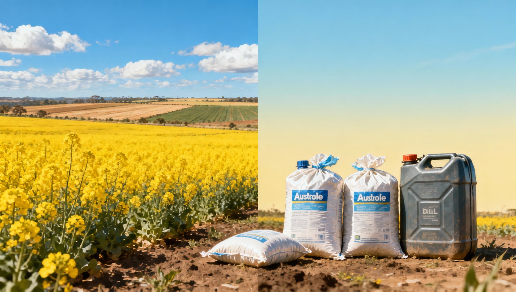Australia's Canola Planting Area May Decline, Fertilizer Costs Surge 60%