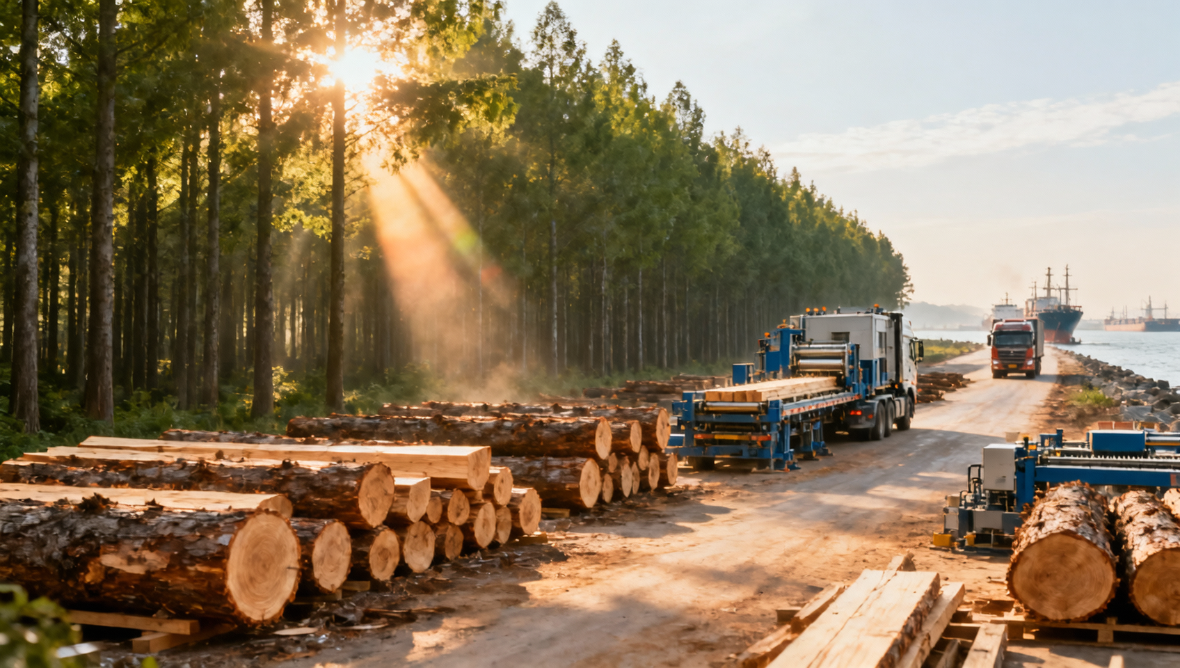 Yonglin Forestry Stock Rises 2.13%, Reflecting Market Confidence in China's Timber Export Resilience