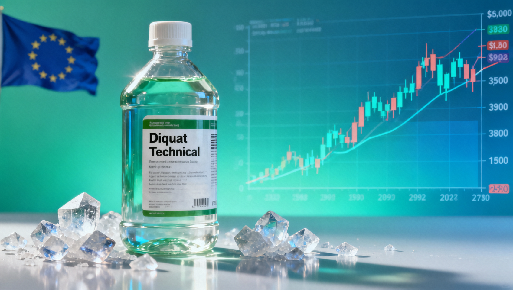 Diquat Technical Price Surges Over 20% Amid Bromine Shortage, EU MRL Review Raises Compliance Barriers