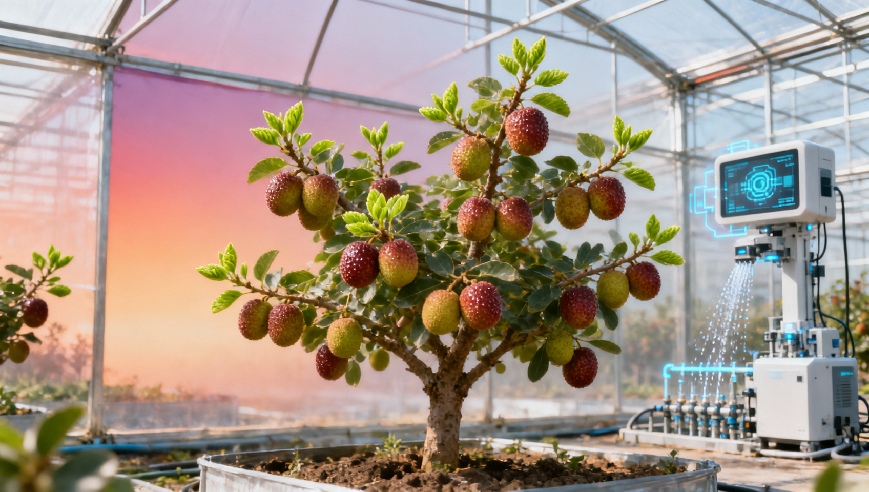 Zhanhua Winter Jujube Greenhouses Sprout Early, Smart Farming Boosts Export Harvest