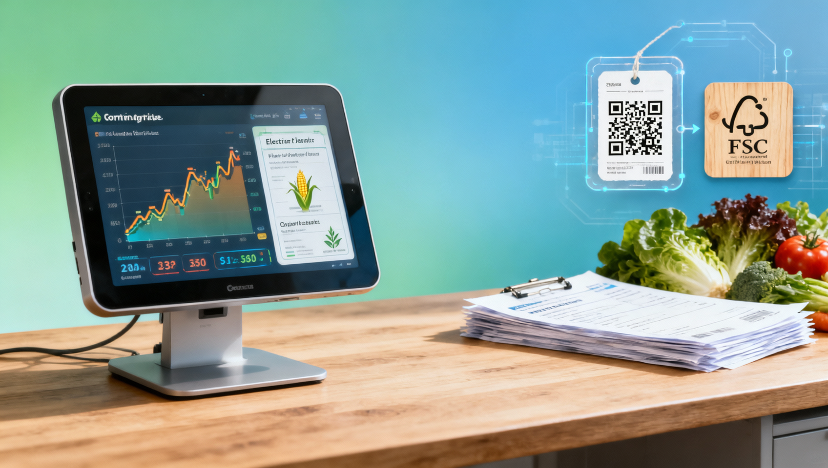 Agricultural supply chain digitization accelerated — yet 62% of midsize farms still rely on paper-based inputs