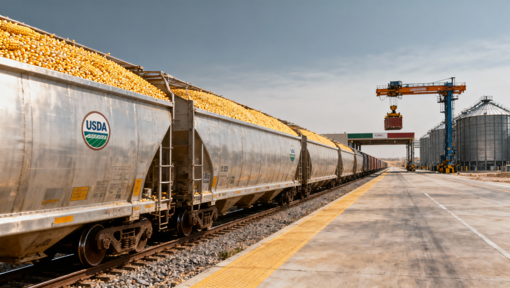 Agricultural Trade data shows U.S. corn exports to Mexico dropped 14% — tariffs or transport bottlenecks?