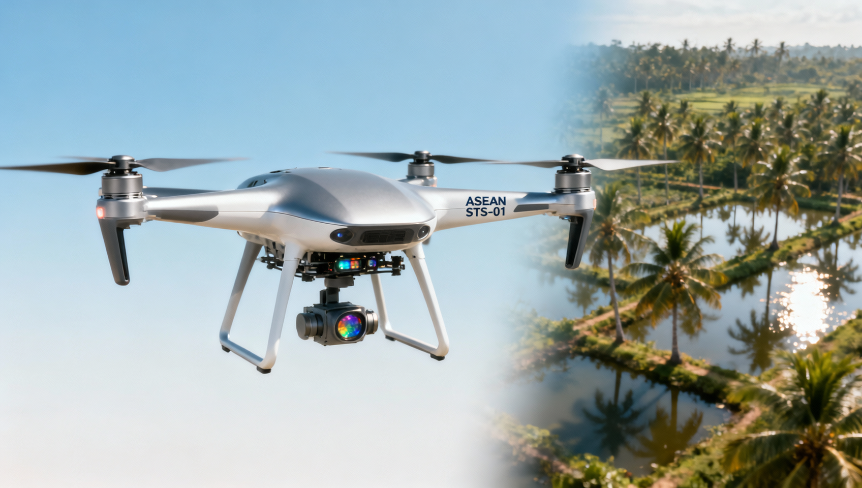 China's License-Free eVTOL for Agri-Inspection Debuts at Canton Fair