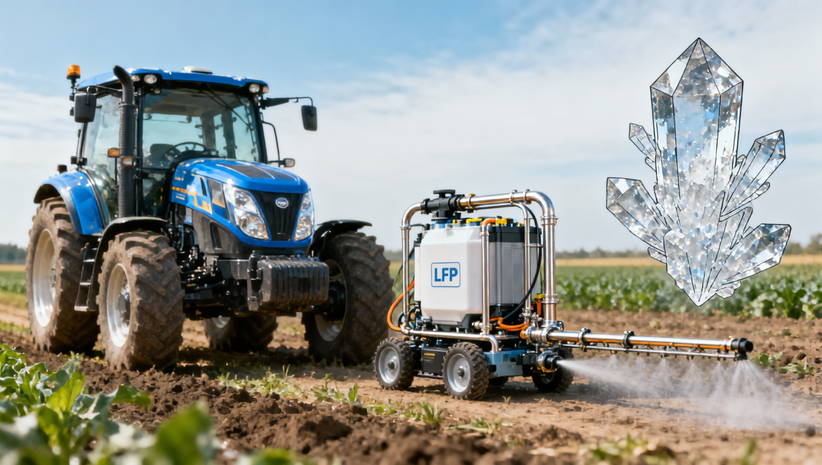 Lithium Carbonate Futures Surge 4.23%; Impacts on New Energy Agricultural Machinery