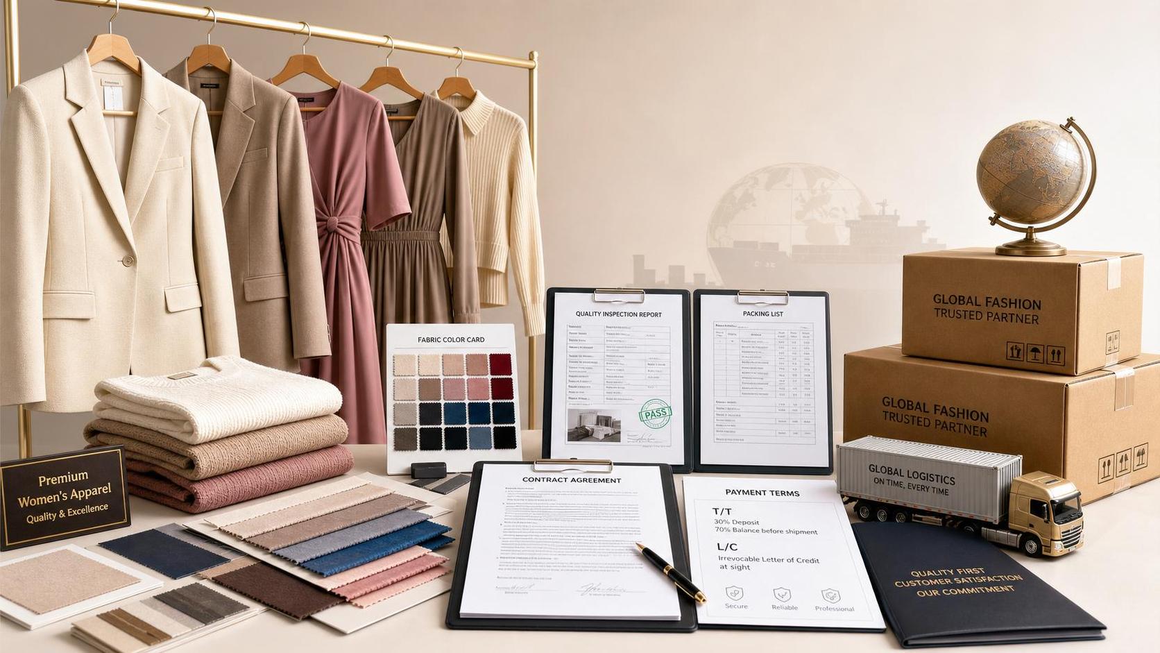How Buyers Should Review Payment Terms for Premium Women's Apparel Orders