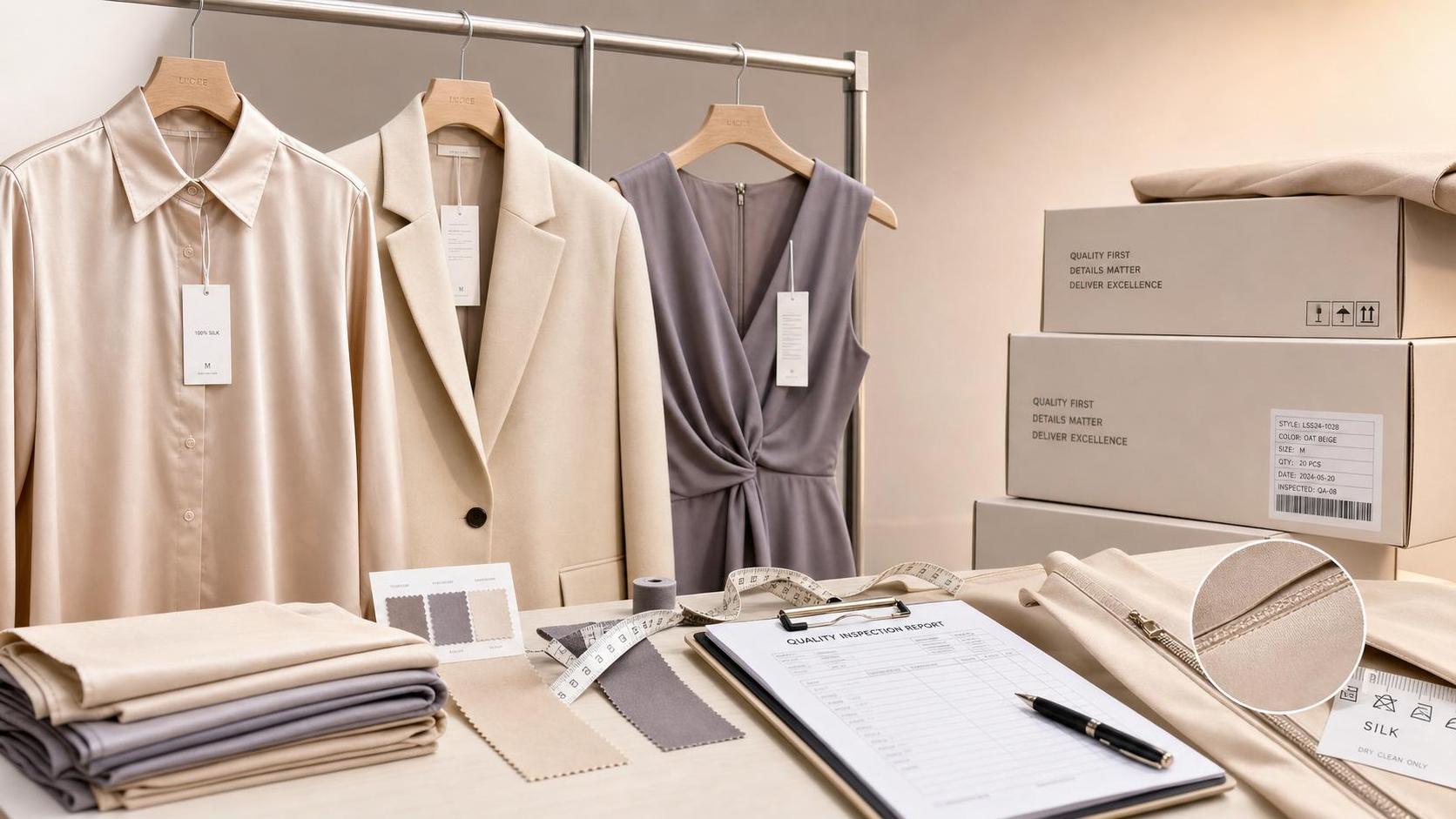 What Happens If a High-End Women's Apparel Shipment Arrives Defective?