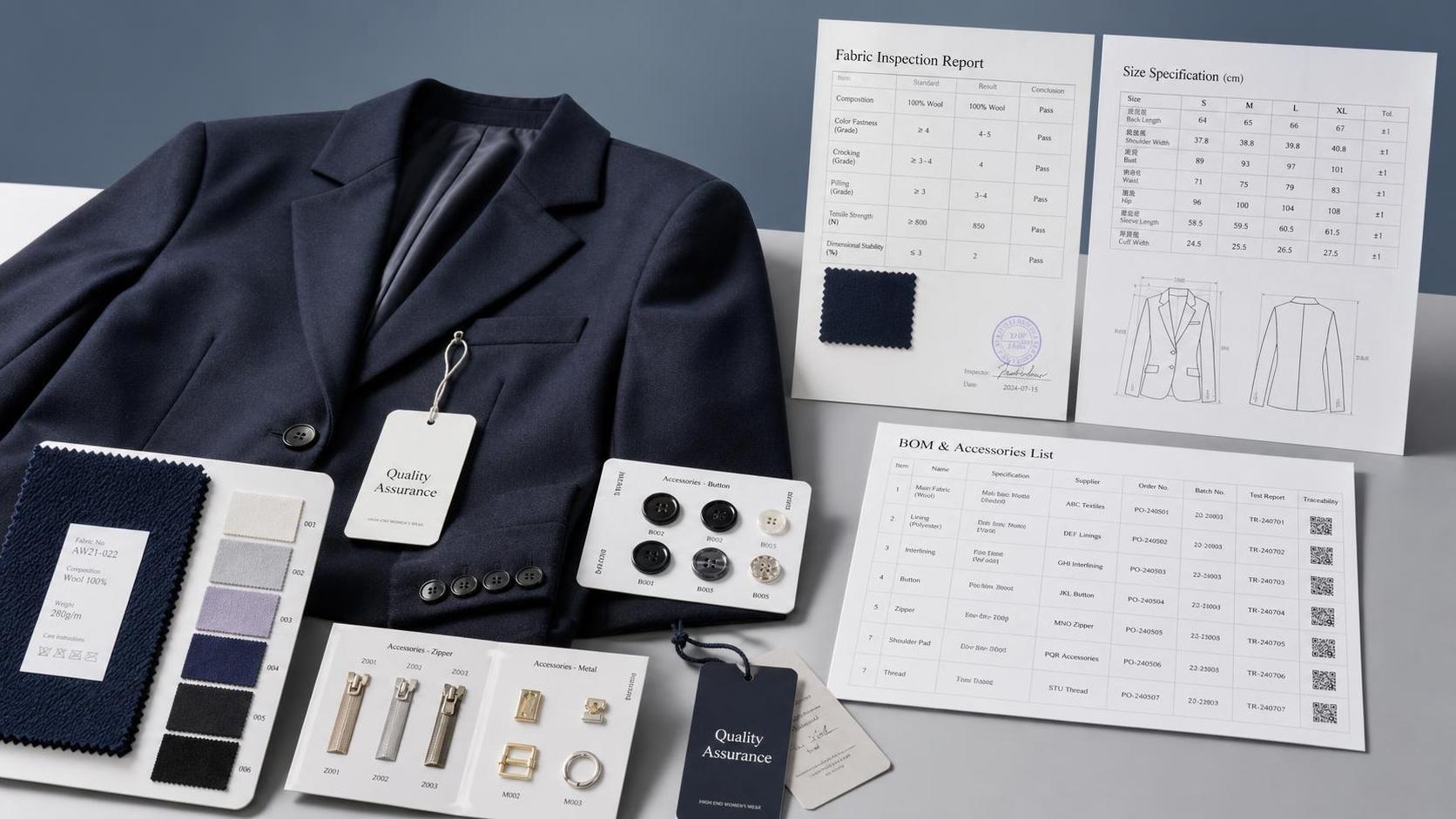 What Quality Documents Should a High-End Women's Apparel Supplier Provide?