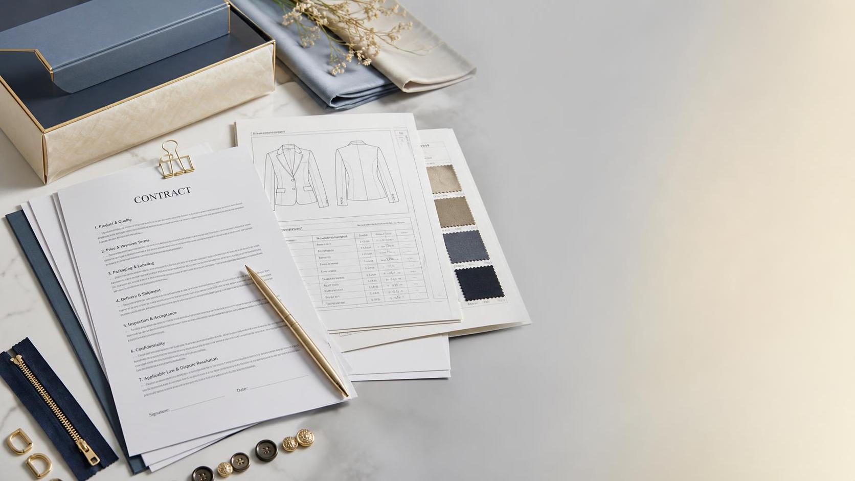 What Should Be Included in a High-End Women’s Apparel Wholesale Contract