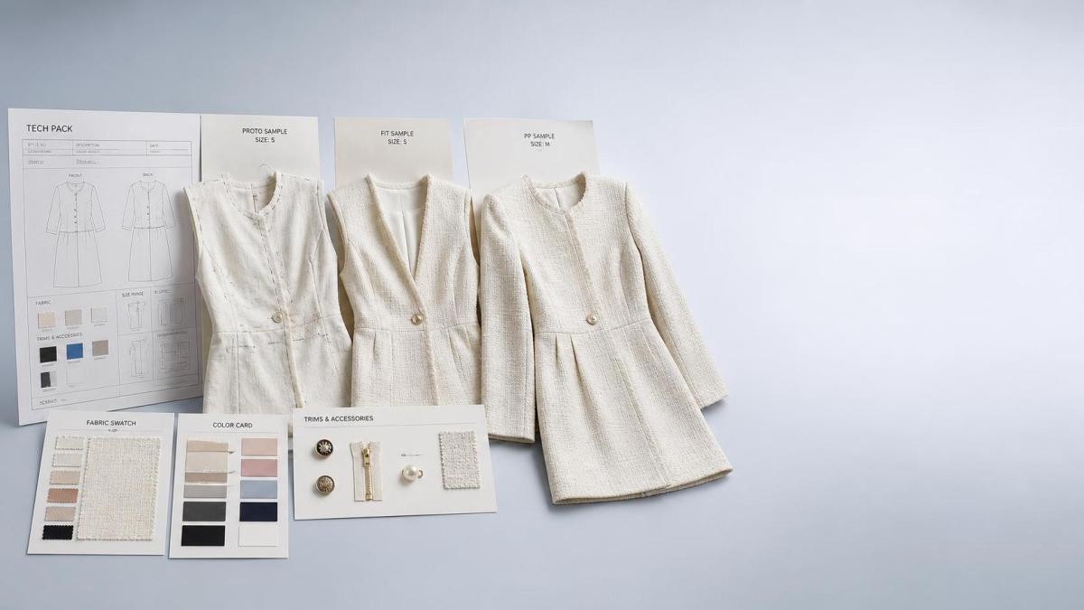 Sample-Based Garment Production Workflow: From Tech Pack to Bulk Approval