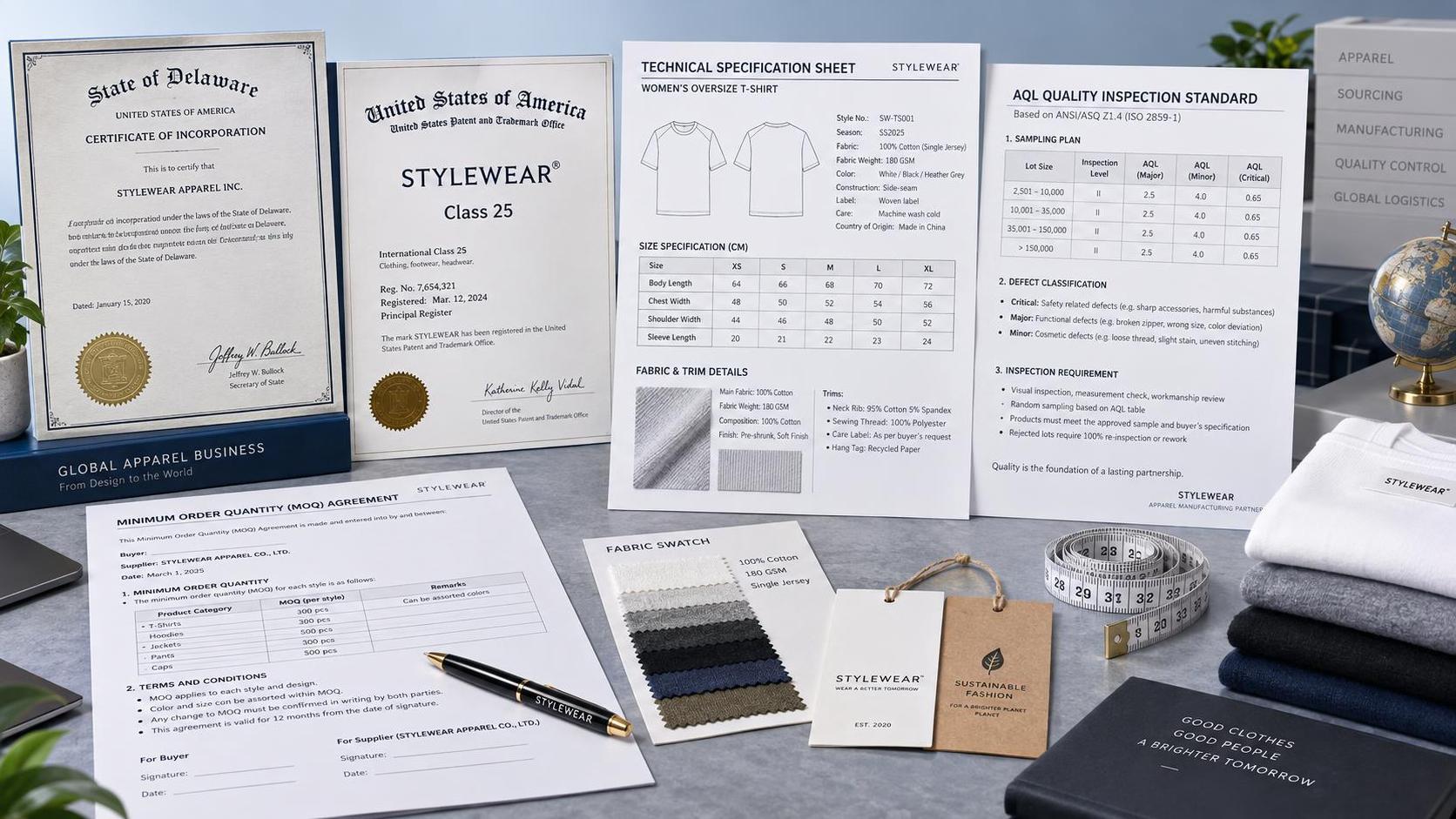 What Documents Are Required to Initiate Formal OEM Cooperation for Women’s Apparel?
