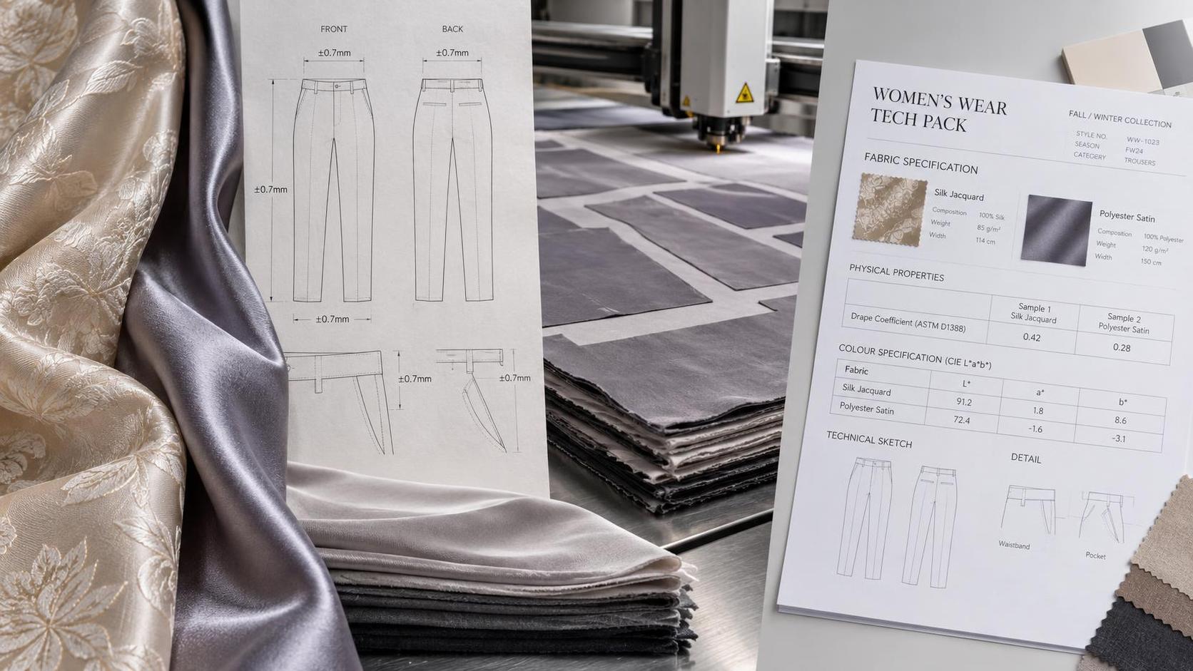 Custom Women's Clothing Production: How Fabric Choice, Fit Testing & Tech Packs Determine Final Cost Accuracy Custom Women's Clothing Production: How Fabric Choice, Fit Testing & Tech Packs Determine Final Cost Accuracy