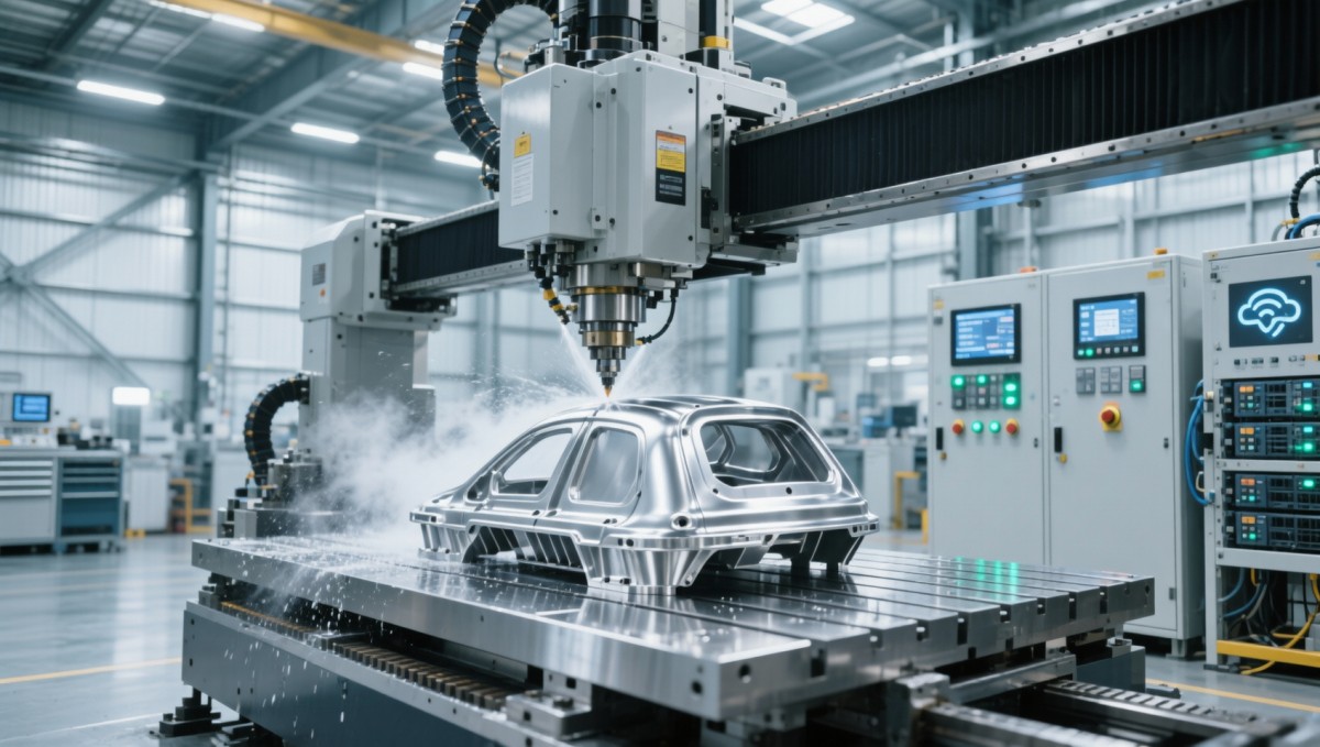 Factory automation for EV infrastructure charging stations: scalable PLC-to-cloud architecture