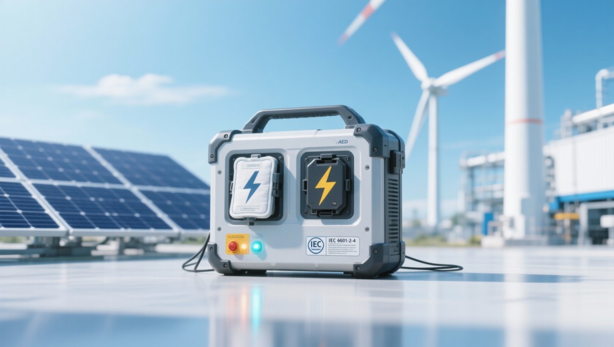 How AED defibrillators meet IEC 60601-2-4 requirements for clinical safety in industrial settings