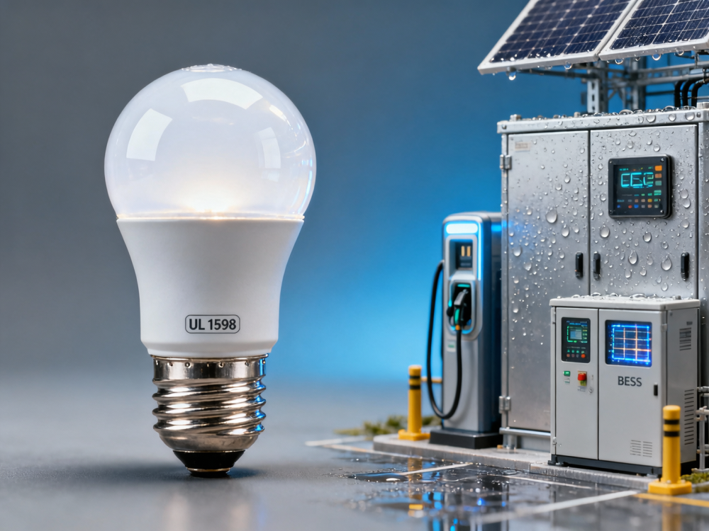 Smart lighting bulbs that passed UL 1598—but failed real-world thermal cycling