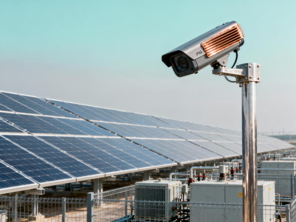 Smart security cameras in solar PV sites: Why edge-based motion detection misses thermal drift events entirely